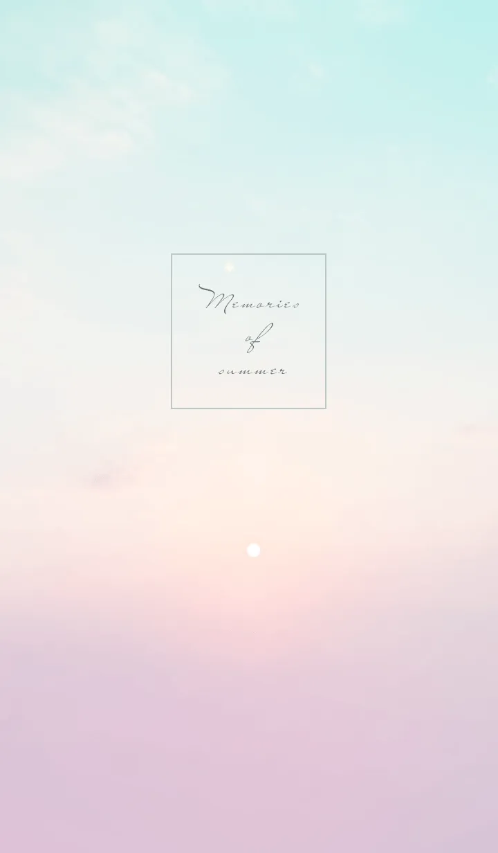 [LINE着せ替え] 「夏の思い出♬」01_1の画像1