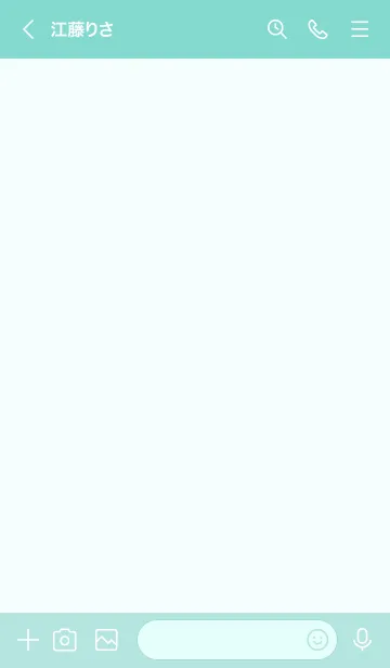 [LINE着せ替え] green color D18の画像3