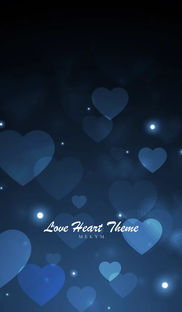 [LINE着せ替え] Love Heart Theme -NELSON BLUE-の画像1