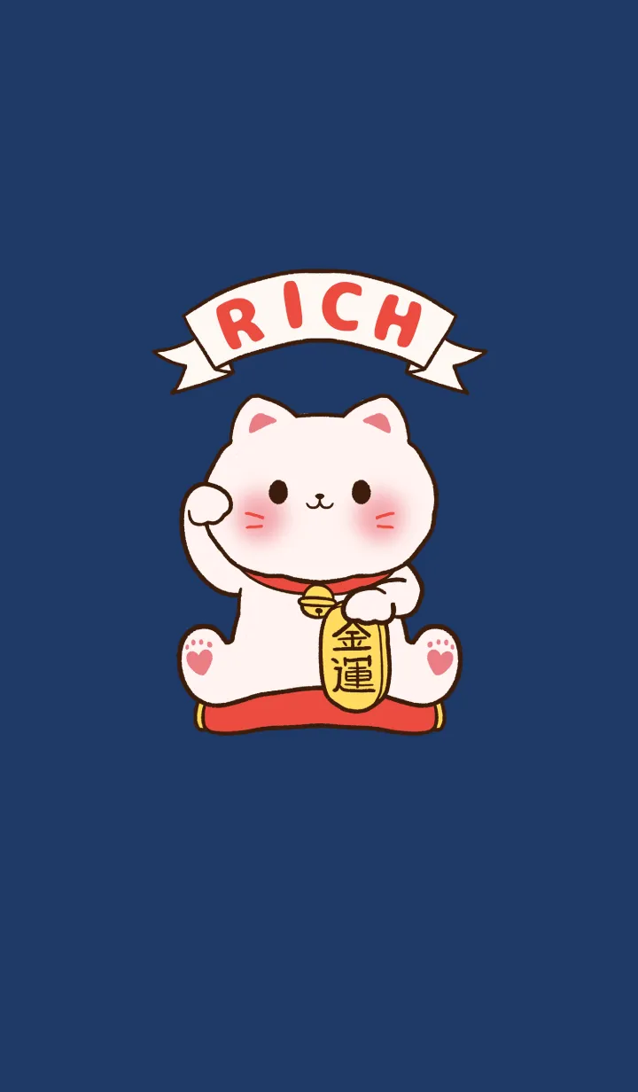 [LINE着せ替え] The maneki-neko (fortune cat) 39の画像1
