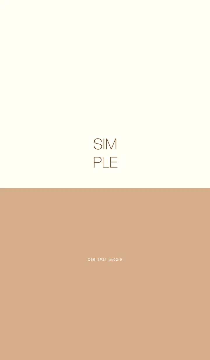 [LINE着せ替え] Q86_24_ベージュ2-9の画像1