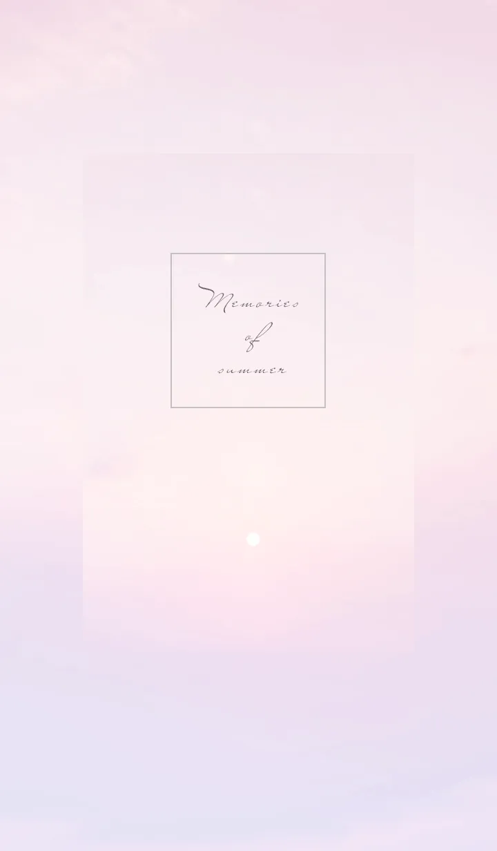 [LINE着せ替え] 「夏の思い出♬」02_1の画像1