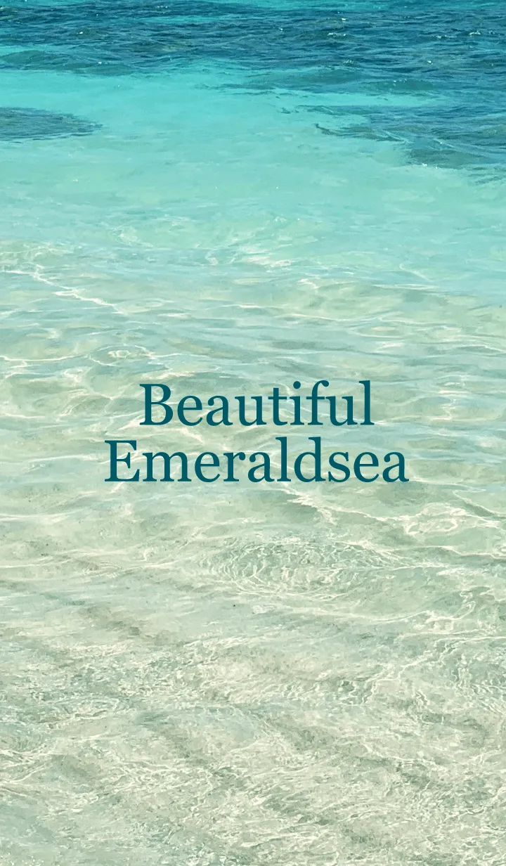 [LINE着せ替え] Beautiful Emeraldsea-MEKYM 26の画像1