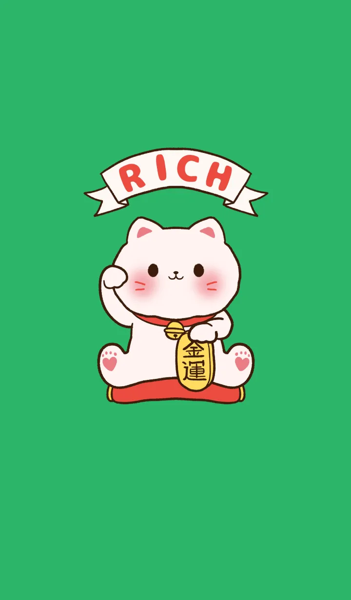 [LINE着せ替え] The maneki-neko (fortune cat) 38の画像1