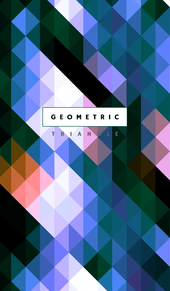 [LINE着せ替え] ジオメトリック 256の画像1