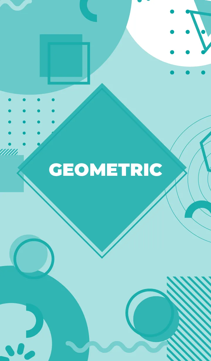 Polka Geometric Powderの着せ替えメイン画像