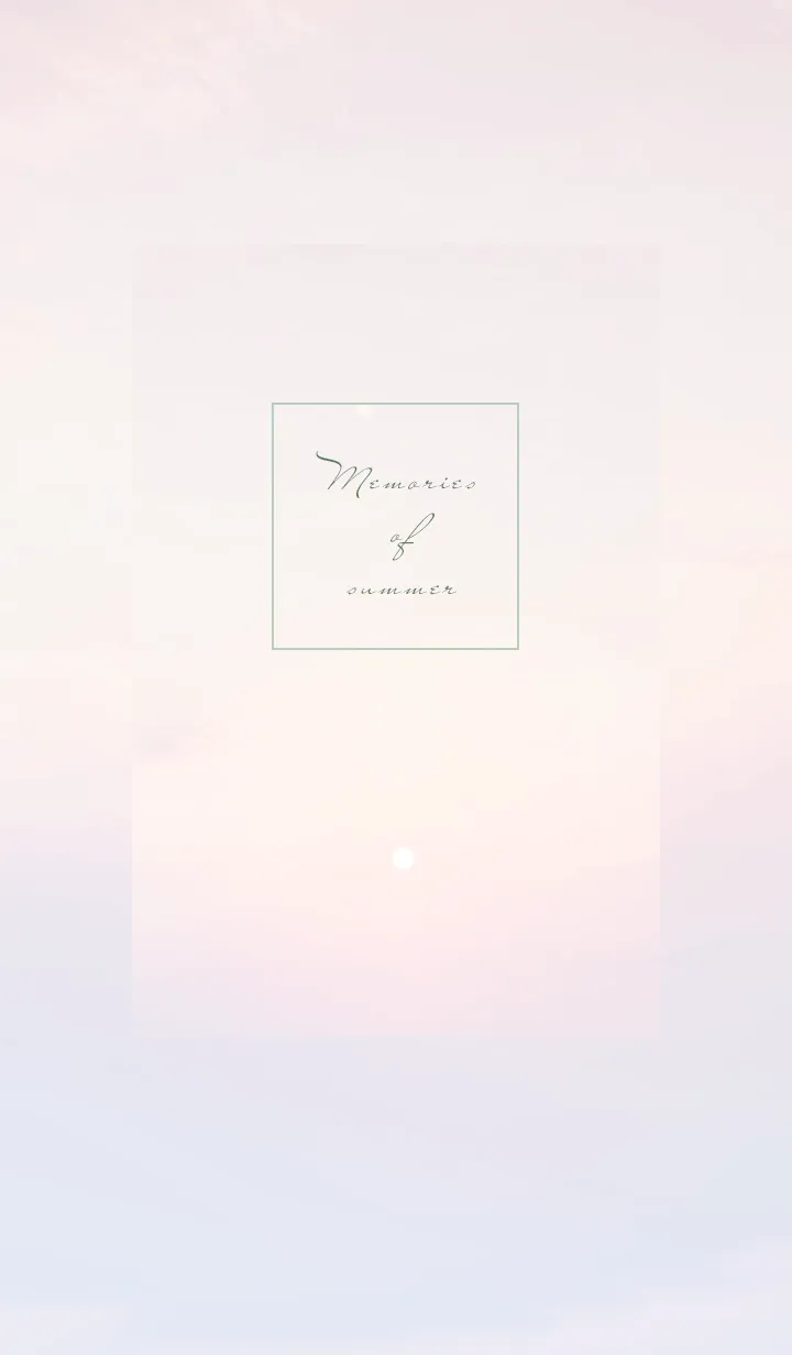 [LINE着せ替え] 「夏の思い出♬」03_1の画像1