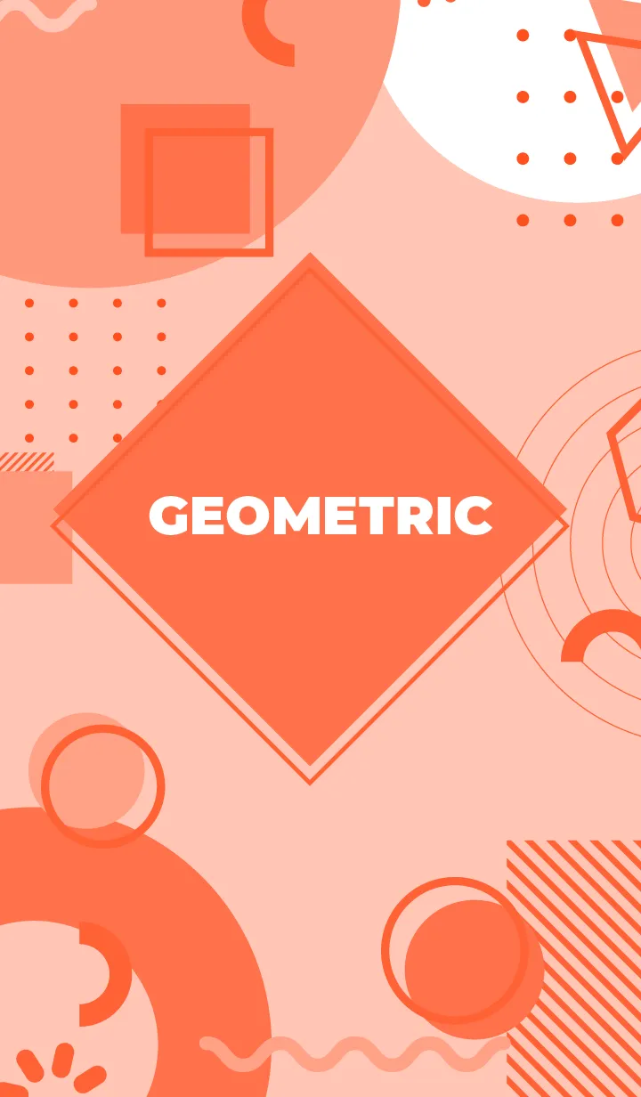 [LINE着せ替え] Flat Geometric Romanticの画像1