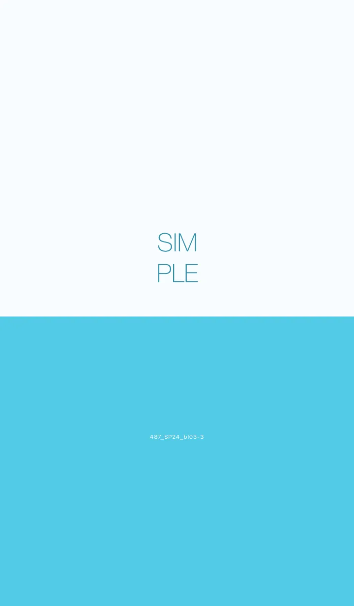 [LINE着せ替え] 487_24_ブルー3-3の画像1