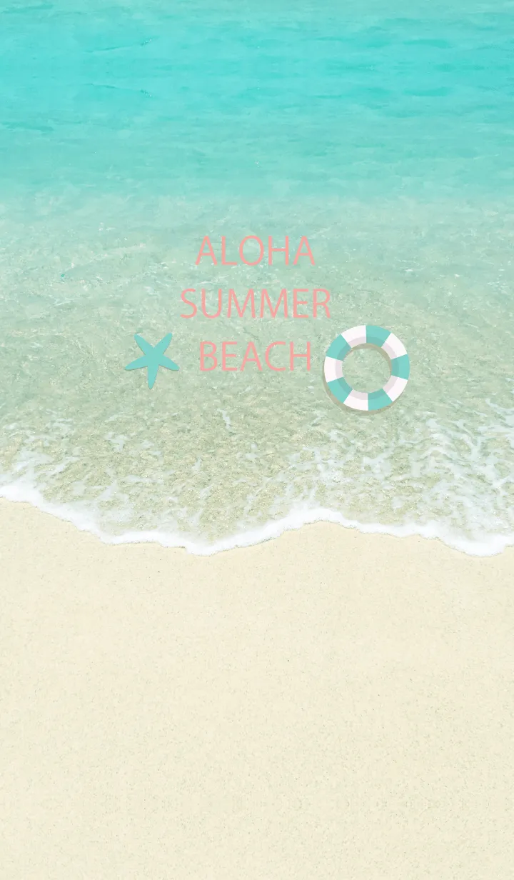 [LINE着せ替え] ALOHA SUMMER BEACH..102の画像1