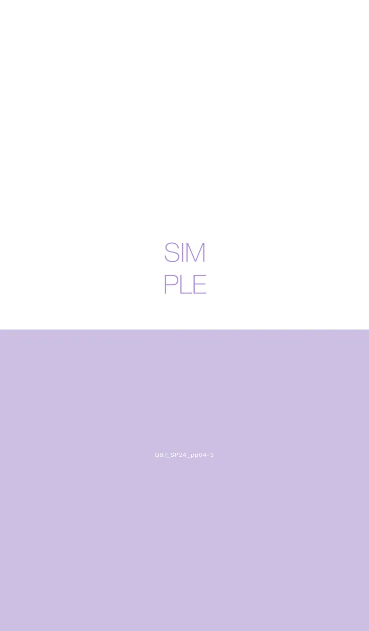 [LINE着せ替え] Q87_24_パープル4-3の画像1