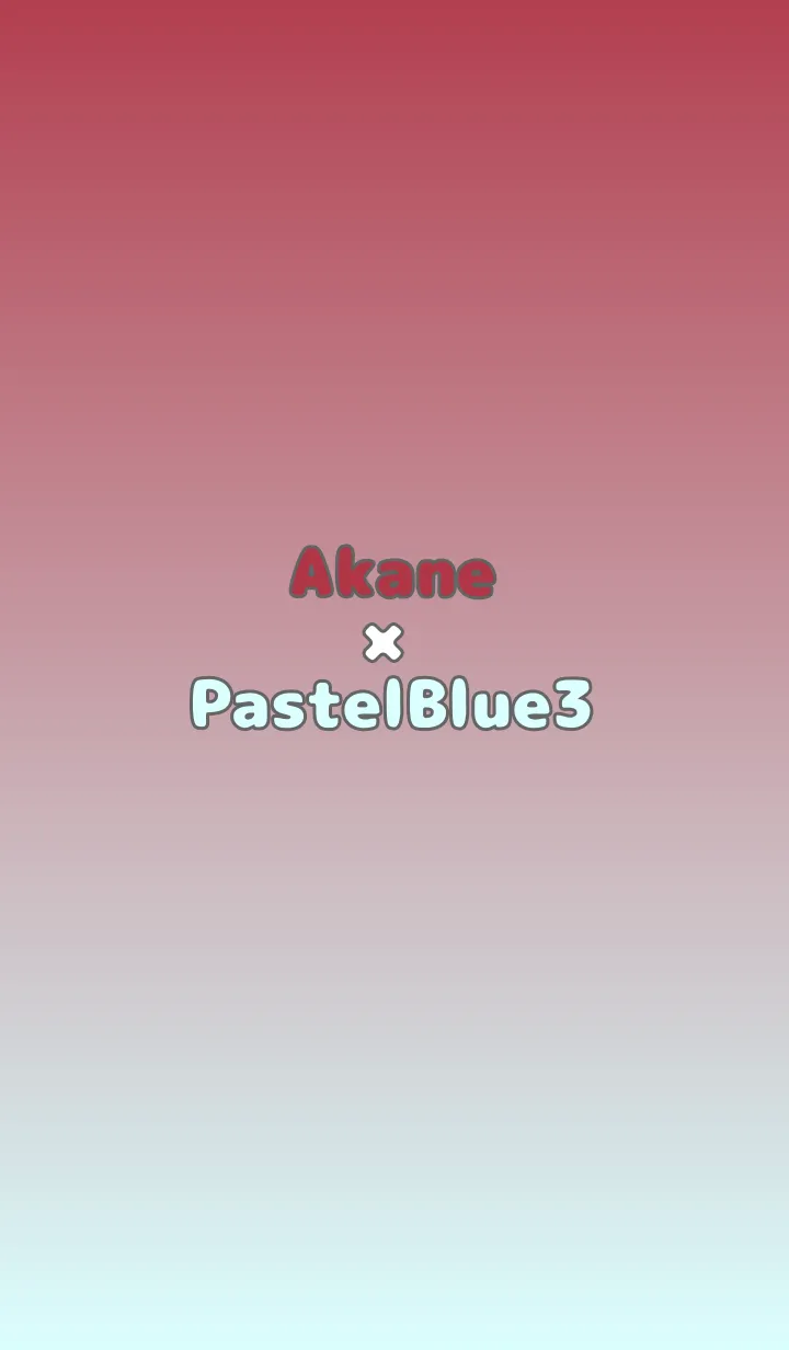 [LINE着せ替え] 茜色★パステルブルー3.TKCの画像1