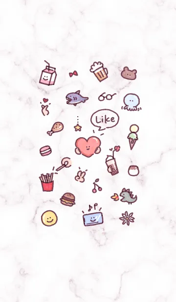 [LINE着せ替え] シンプルなアイコン23♥バイオレット04_1の画像1