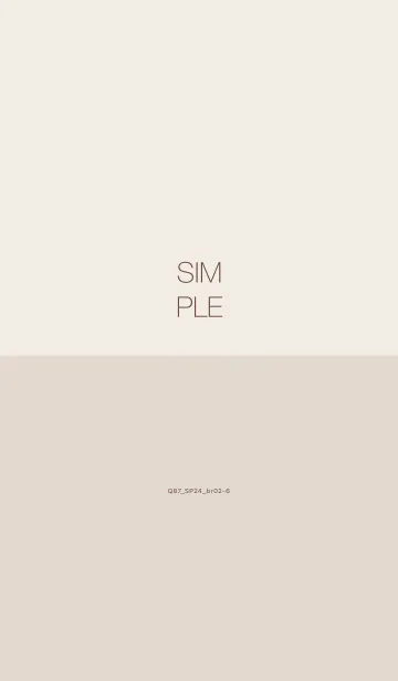 [LINE着せ替え] Q87_24_ブラウン2-6の画像1