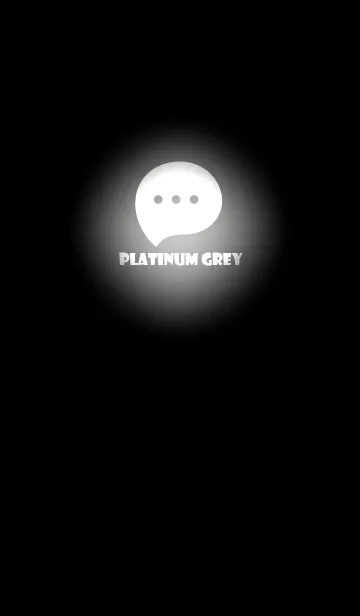 [LINE着せ替え] Platinum Grey  Light Theme V2 (JP)の画像1