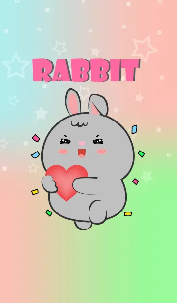 [LINE着せ替え] Cute Baby  Rabbit Theme (JP)の画像1