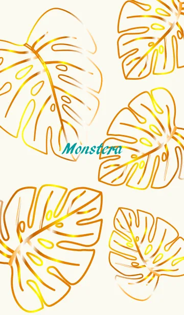 [LINE着せ替え] Monstera..21の画像1