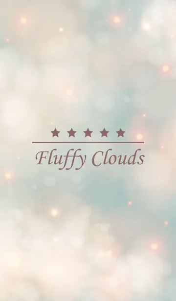 [LINE着せ替え] Fluffy Clouds RETRO 31の画像1