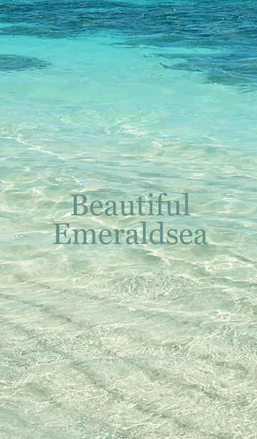 [LINE着せ替え] Beautiful Emeraldsea-MEKYM 27の画像1