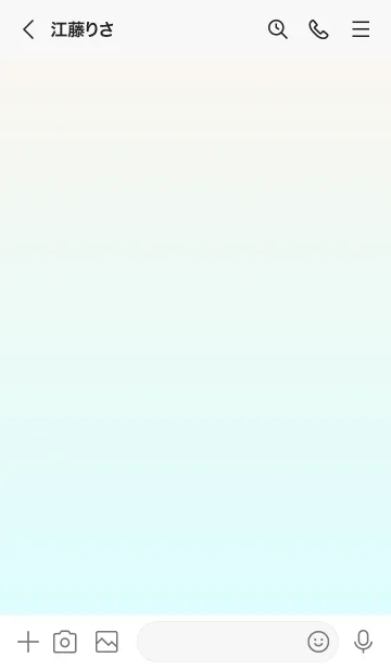 [LINE着せ替え] 貝殻色★パステルブルー3.TKCの画像3