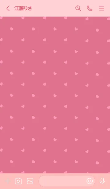 [LINE着せ替え] ミニ ハート _039の画像3