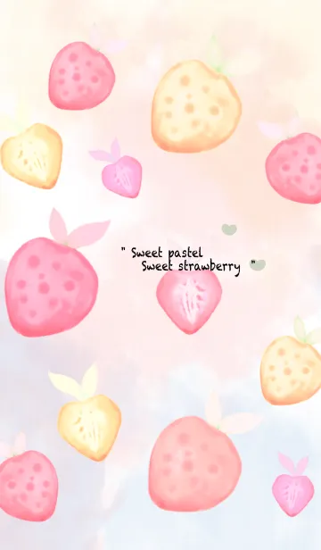 [LINE着せ替え] Wonderful pastel strawberry 12の画像1