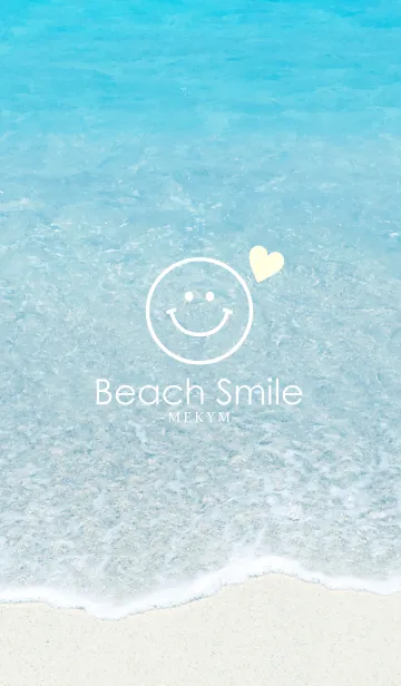 [LINE着せ替え] Beach Smile-LOVE 13の画像1
