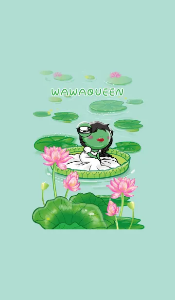 [LINE着せ替え] WawaQueen (Lotus)の画像1