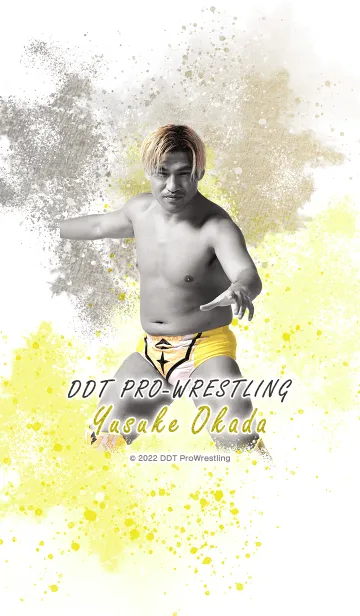 [LINE着せ替え] DDTプロレス-岡田佑介-の画像1