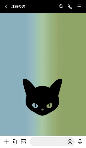 [LINE着せ替え] ブラック キャット 42の画像3