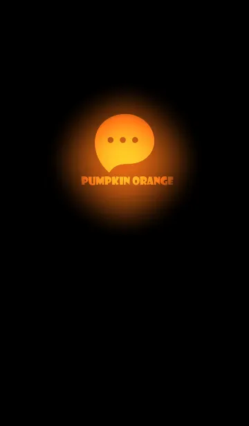 [LINE着せ替え] Pumpkin Orange Light Theme V2 (JP)の画像1