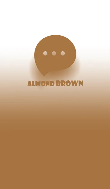 [LINE着せ替え] Almond Brown & White Theme V.2 (JP)の画像1