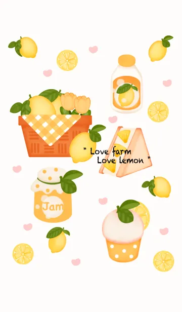 [LINE着せ替え] Sweet lemon loverの画像1