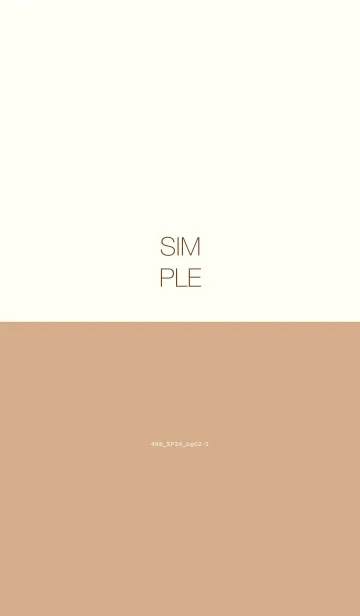 [LINE着せ替え] 488_24_ベージュ2-3の画像1