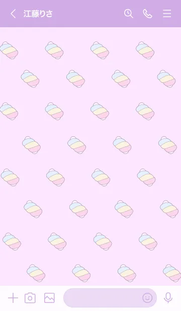 [LINE着せ替え] sweet pastel2の画像3