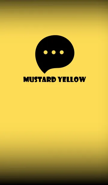 [LINE着せ替え] Mustard Yellow And Black V.2 (JP)の画像1