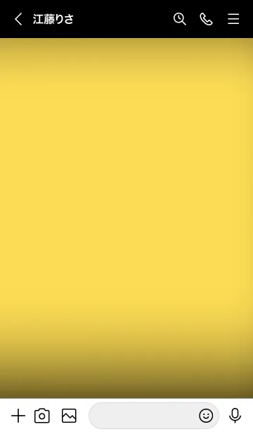 [LINE着せ替え] Mustard Yellow And Black V.2 (JP)の画像3