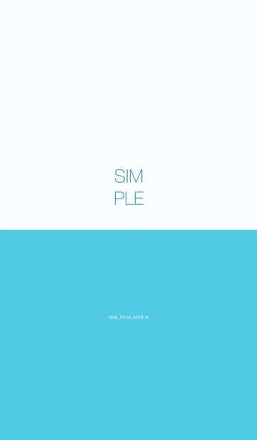 [LINE着せ替え] 488_24_ブルー3-6の画像1