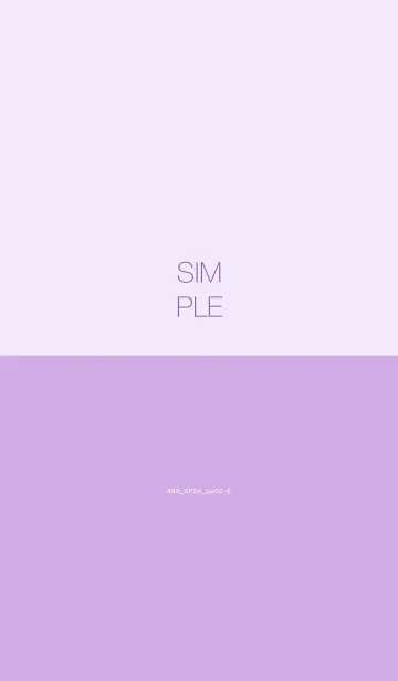 [LINE着せ替え] 488_24_パープル2-6の画像1