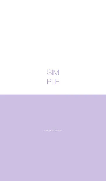 [LINE着せ替え] 488_24_パープル4-6の画像1