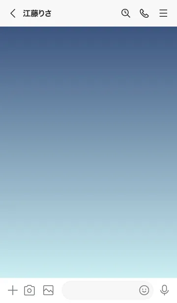 [LINE着せ替え] 紺色★パステルブルー3.TKCの画像3