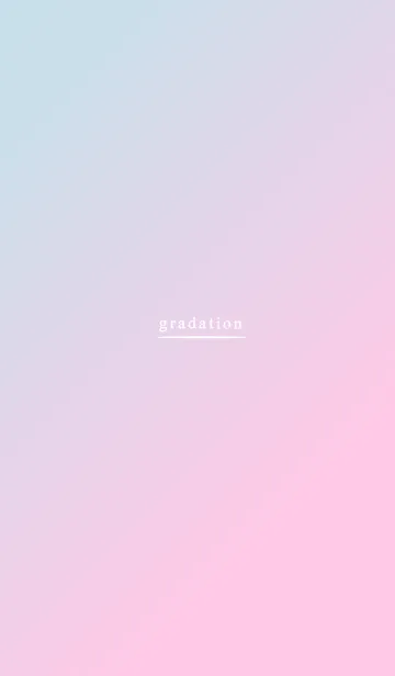 [LINE着せ替え] Gradation ゆめかわピンクの画像1