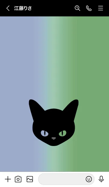 [LINE着せ替え] ブラック キャット 43の画像3