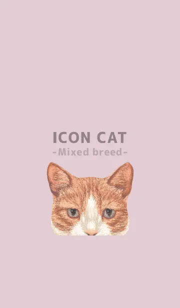 [LINE着せ替え] ICON CAT - ミックス - PASTEL PK/01の画像1