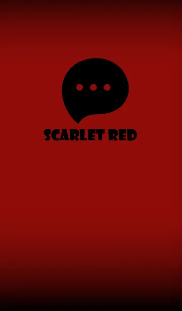 [LINE着せ替え] Scarlet Red And Black V.2 (JP)の画像1