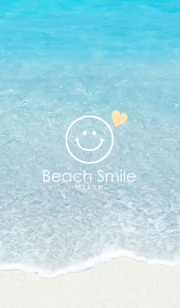 [LINE着せ替え] Beach Smile-LOVE 14の画像1