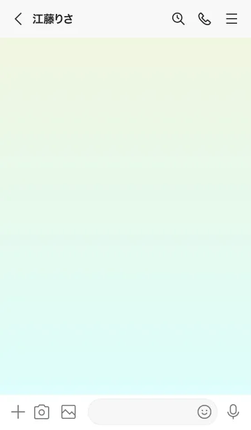 [LINE着せ替え] ベージュ★パステルブルー3.TKCの画像3