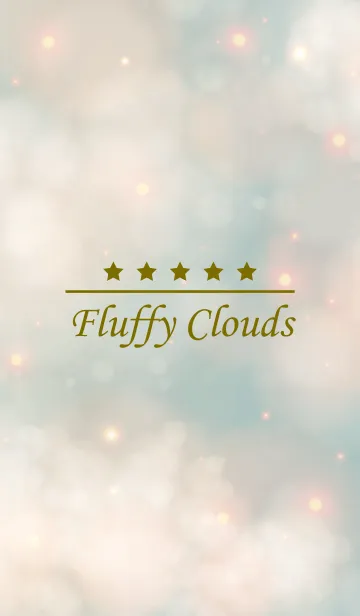 [LINE着せ替え] Fluffy Clouds RETRO 32の画像1