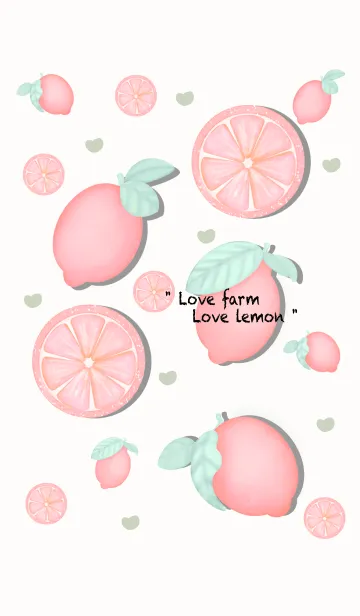 [LINE着せ替え] Cute pastel lemon 2 :)の画像1