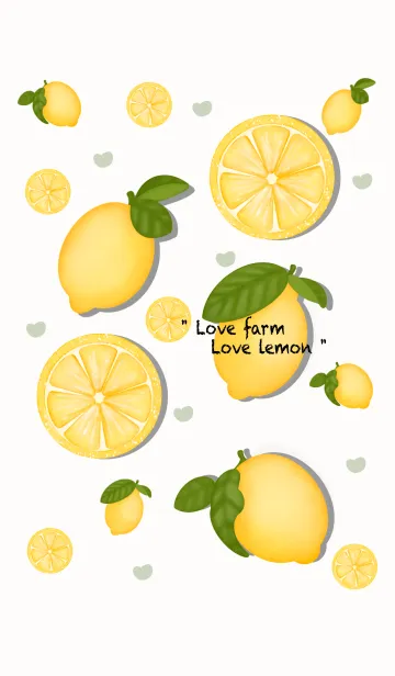 [LINE着せ替え] Fresh lemon 2 :)の画像1